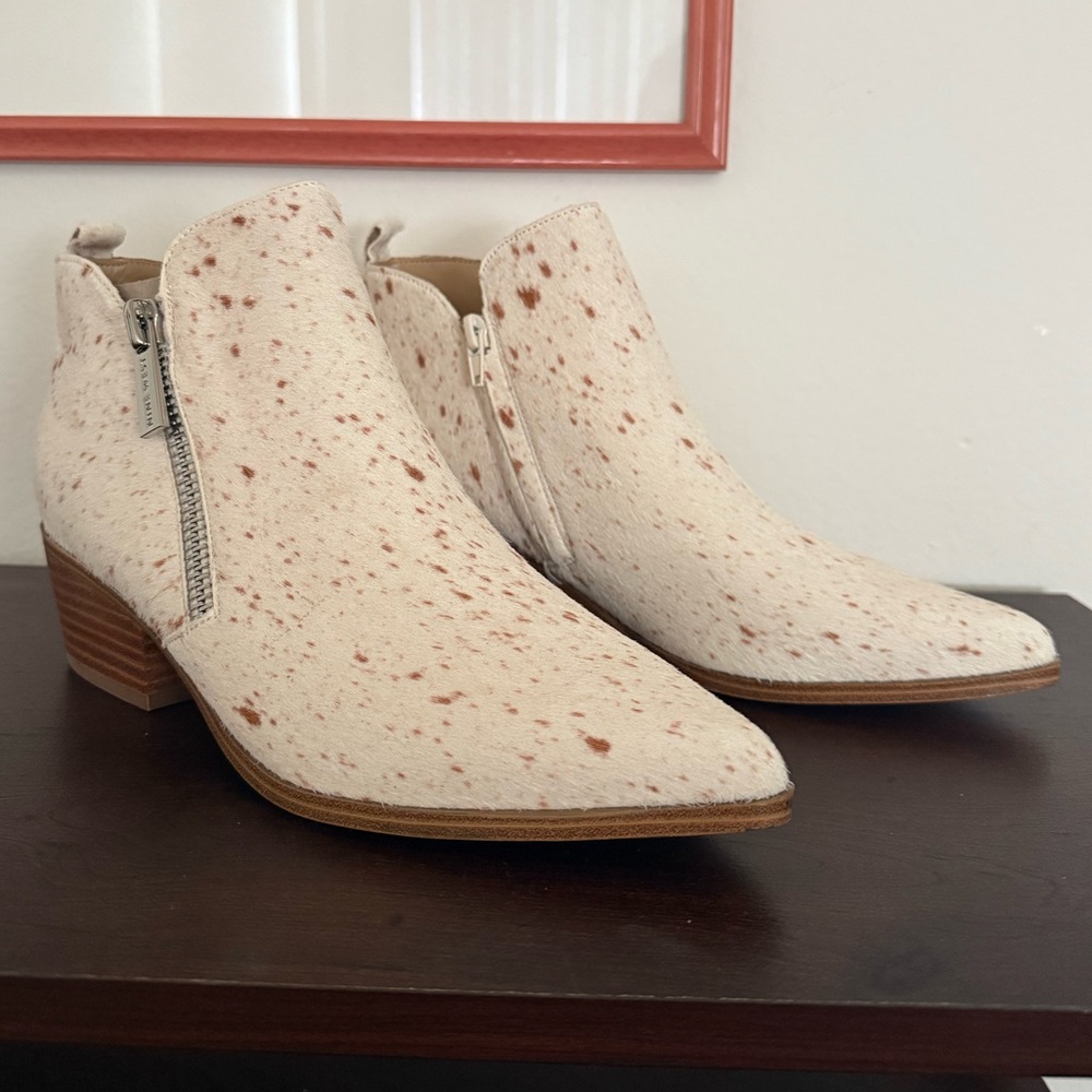 Nine West "Single" Bootie - Ivory - Size 9M